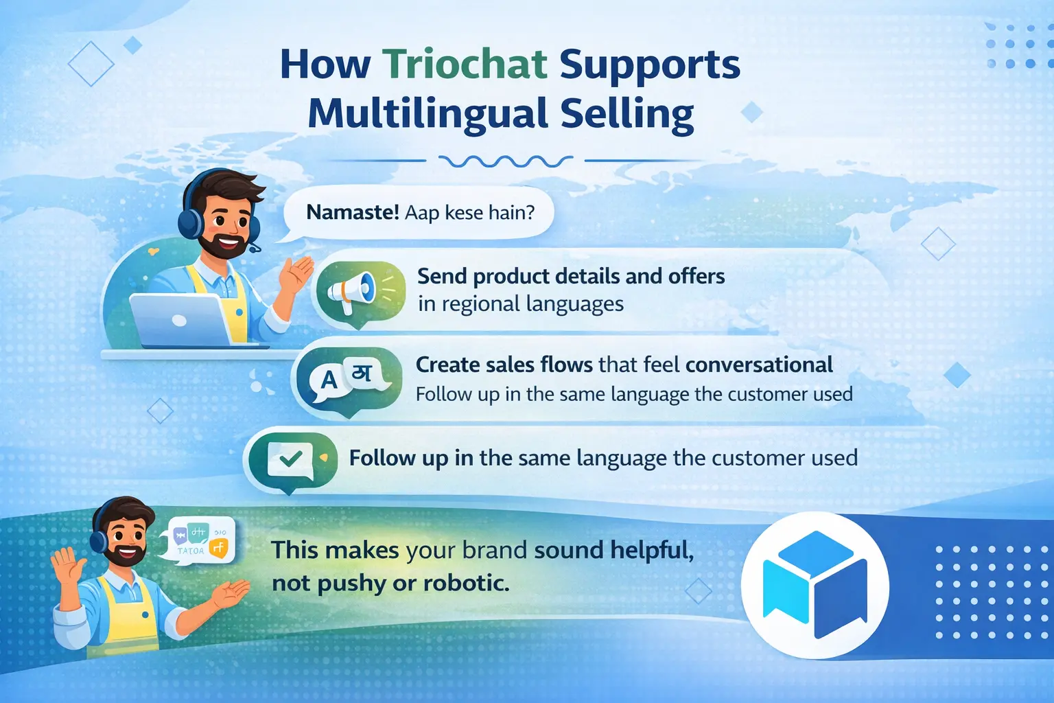 How duochat.io supports multilingual