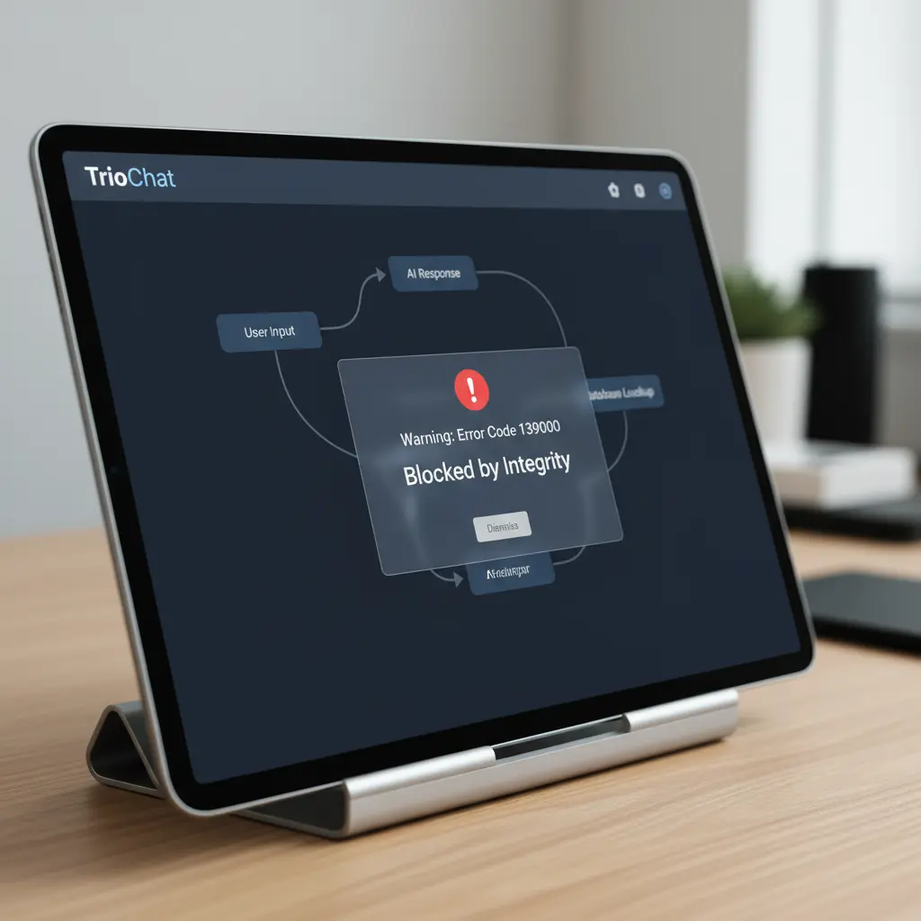 duochat.io Error 139000 – Blocked by Integrity: What it means, why it happens, and how to fix it
